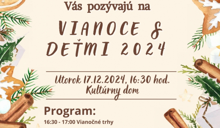 1. fotografia fotogalérie VIANOCE S DEŤMI - pozvánka - foto