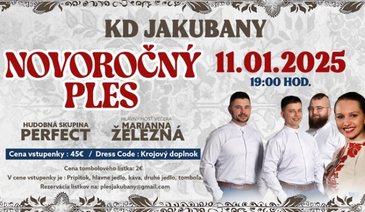 1. fotografia fotogalérie Novoročný ples - Pozvánka - foto