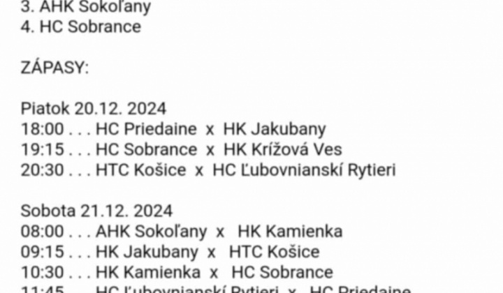 3. fotografia fotogalérie Vianočný Ľubovňa Cup - pozvánka - foto
