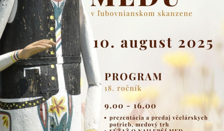 1. fotografia fotogalérie Deň medu v Ľubovnianskom skanzene - pozvánka - foto