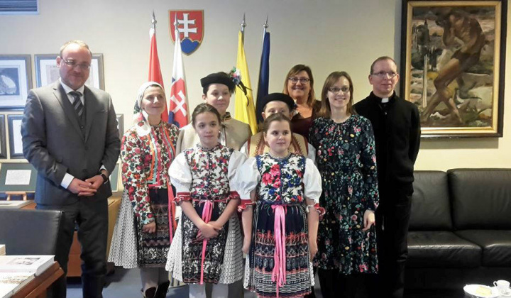 1. fotografia fotogalérie Jakubianski koledníci Dobrej noviny v Ríme a Vatikáne (28.12.2019-02.01.2020)