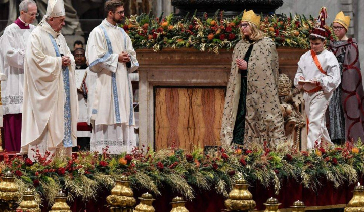 6. fotografia fotogalérie Jakubianski koledníci Dobrej noviny v Ríme a Vatikáne (28.12.2019-02.01.2020)