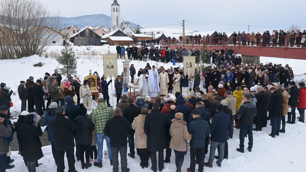 Fotografia fotogalérie Jordánske svätenie potoka Jakubianka (06. 01. 2020)
