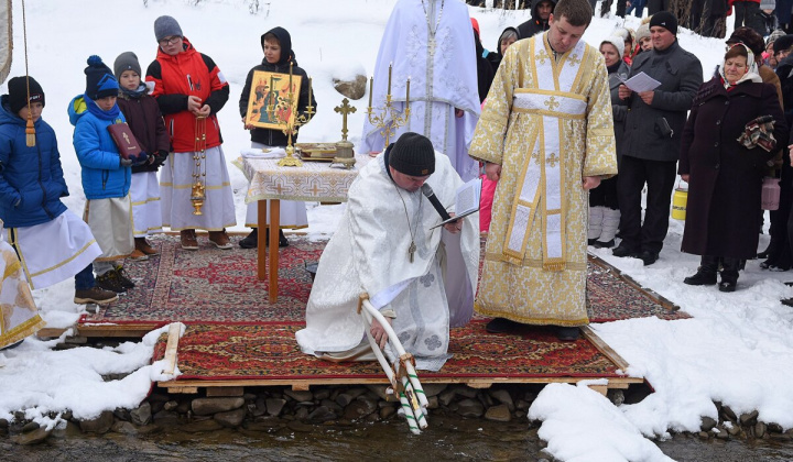 4. fotografia fotogalérie Jordánske svätenie potoka Jakubianka (06. 01. 2020)