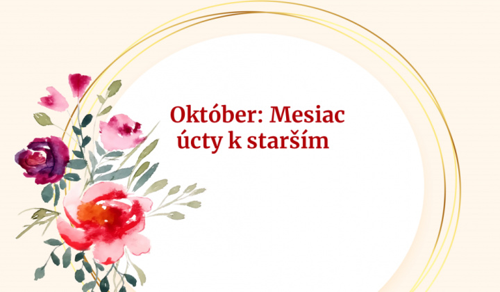 Fotka - OKTÓBER - mesiac úcty k starším