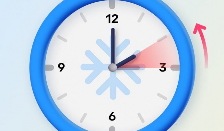 Fotka - Zmena času na zimný - 26. 10. 2025