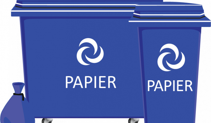 Fotka - Zber papiera v obci Jakubany