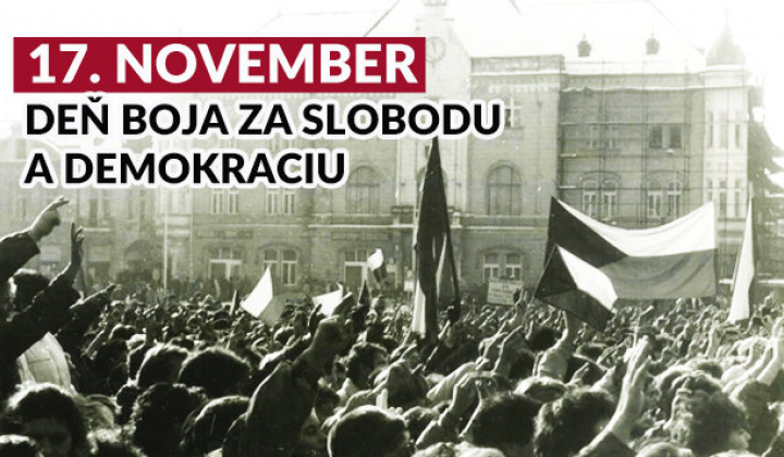 Fotka - 17. november – Deň boja za slobodu a demokraciu