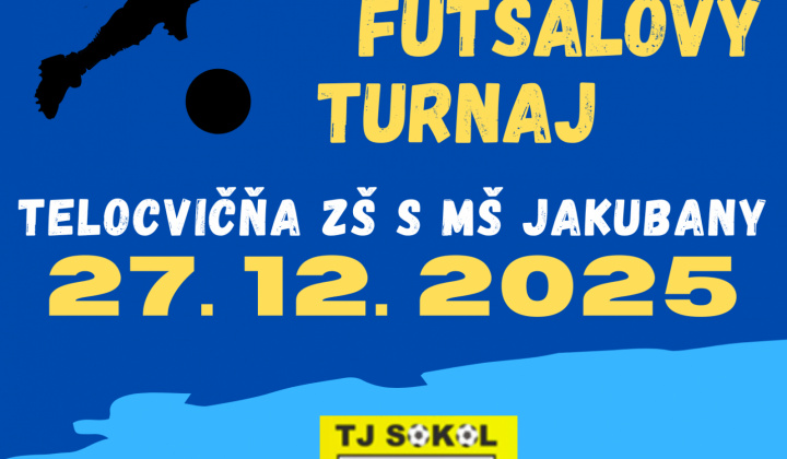 Fotka - Vianočný futsalový turnaj - info