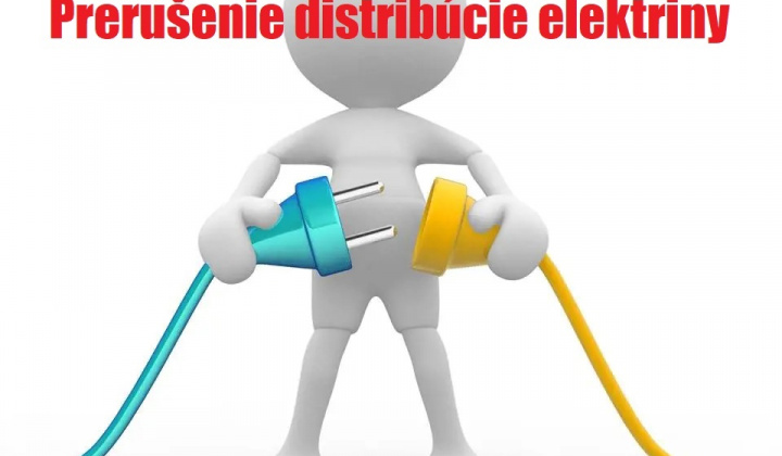 Fotka - VSD, a. s. Košice - prerušenie distribúcie elektriny v obci