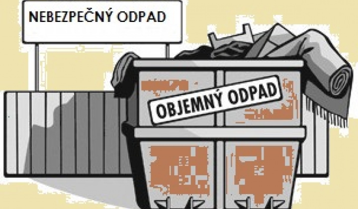 Fotka - Vývoz nebezpečného a veľkoobjemového odpadu z obce - 03. 06. 2026
