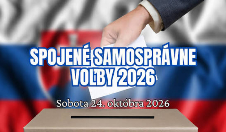 Fotka - Spojené voľby 2026 - Voľby do orgánov samosprávy obcí a voľby do orgánov samosprávnych krajov