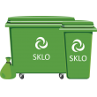 Zber skla v obci Jakubany